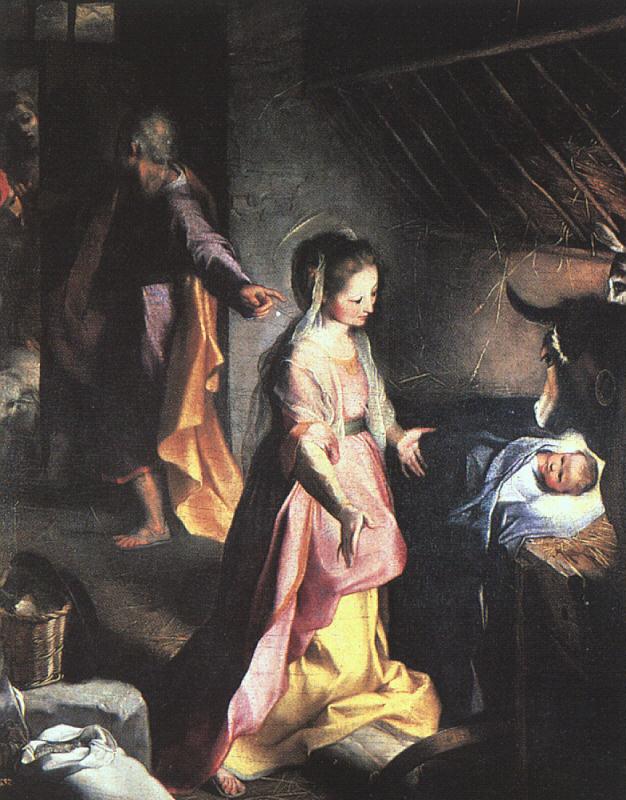 Barocci, Federico The Nativity France oil painting art